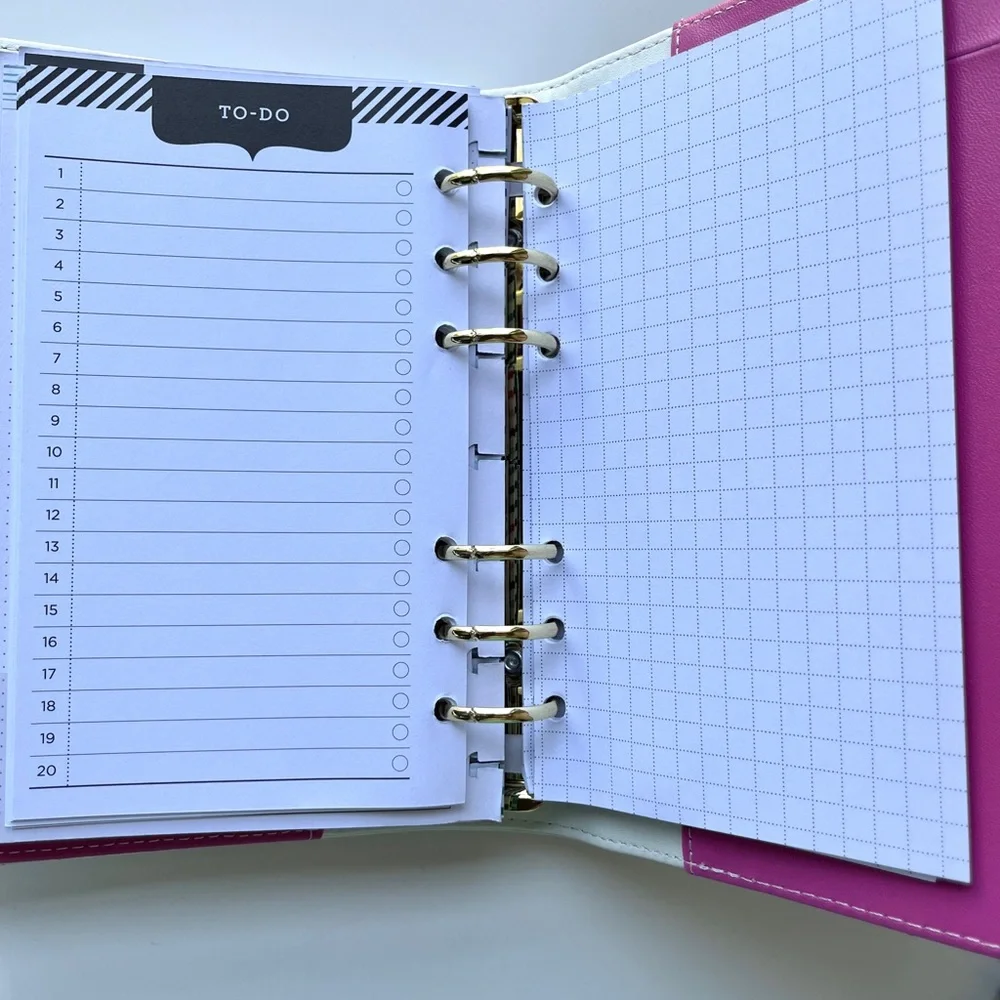 Stripes Notebook and calendar planner